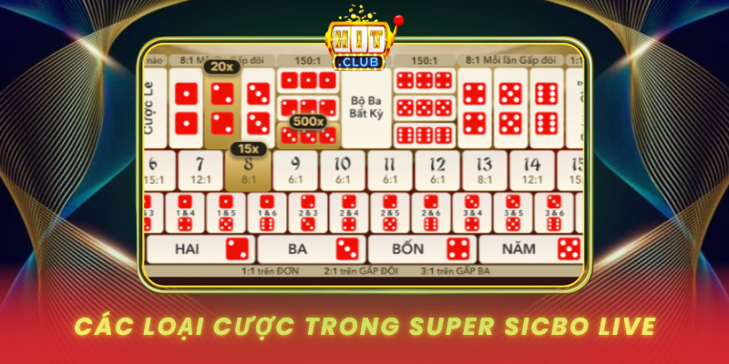 Cac Loai Cuoc Trong Super Sicbo Live