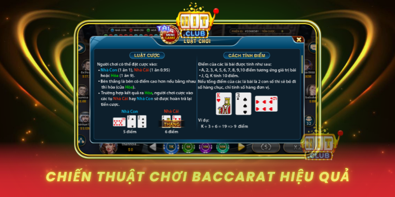 Chien Thuat Choi Baccarat Hieu Qua