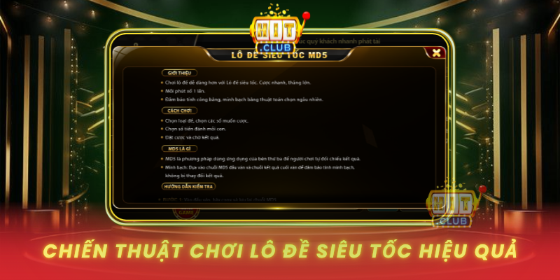 Chien Thuat Choi Lo De Sieu Toc Hieu Qua