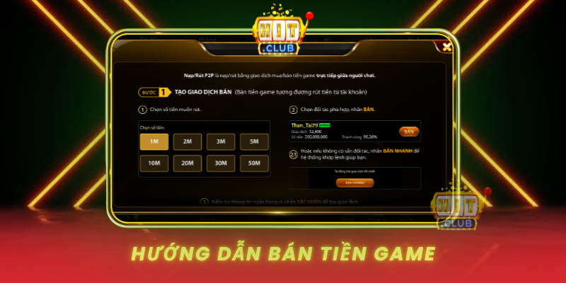 Huong Dan Ban Tien Game