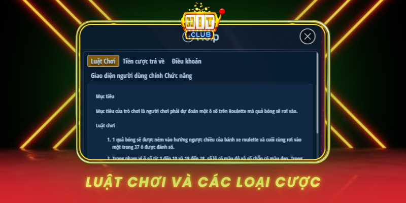 Luat Choi Va Cac Loai Cuoc
