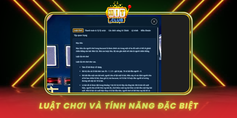 Luat Choi Va Tinh Nang Dac Biet