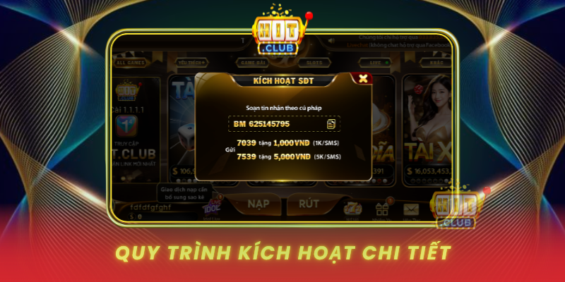 Quy Trinh Kich Hoat Chi Tiet