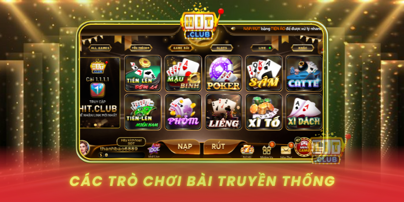 Cac Tro Choi Bai Truyen Thong