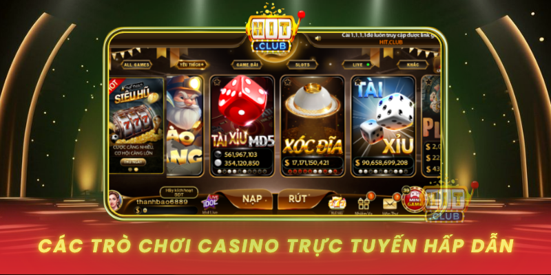 Cac Tro Choi Casino Truc Tuyen Hap Dan