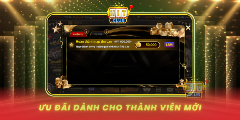 Uu Dai Danh Cho Thanh Vien Moi